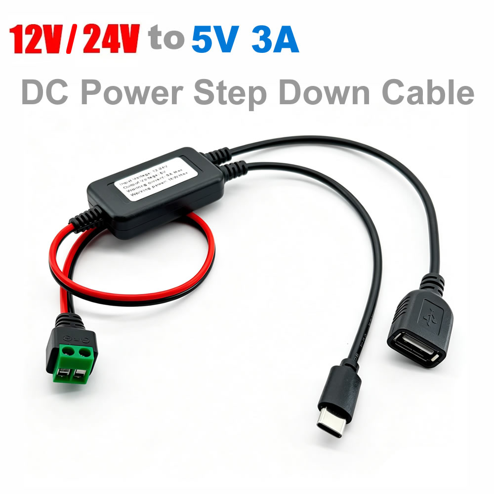 12V/24V to 5V Converter DC-DC  - Modular Power Supply recension och pris