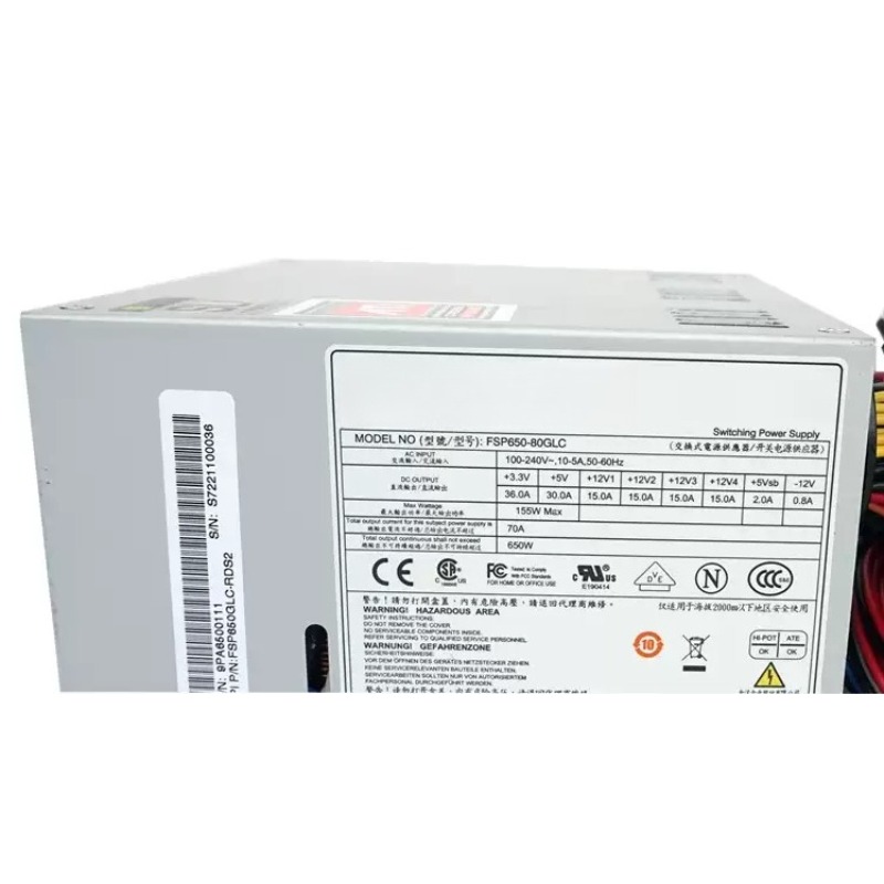 650-80GLC 650W High Precision  - Power Supply 650W recension och pris