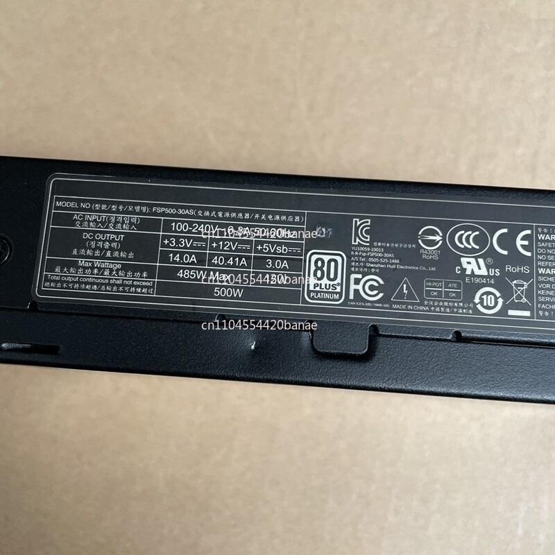 Original FSP500-30AS 500W NUC9 - Power Supply 500W recension och pris