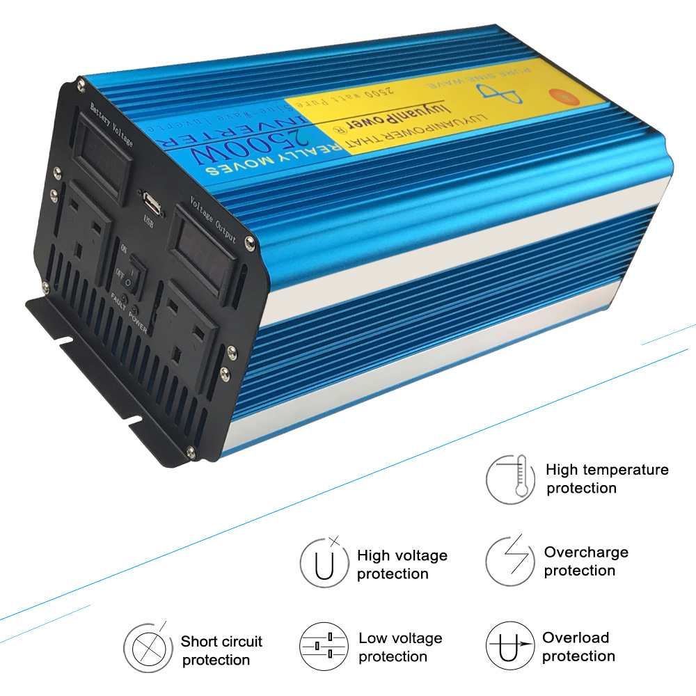 2026 Lvyuan Pure Sine Wave Inv - Power Supply 12V recension och pris