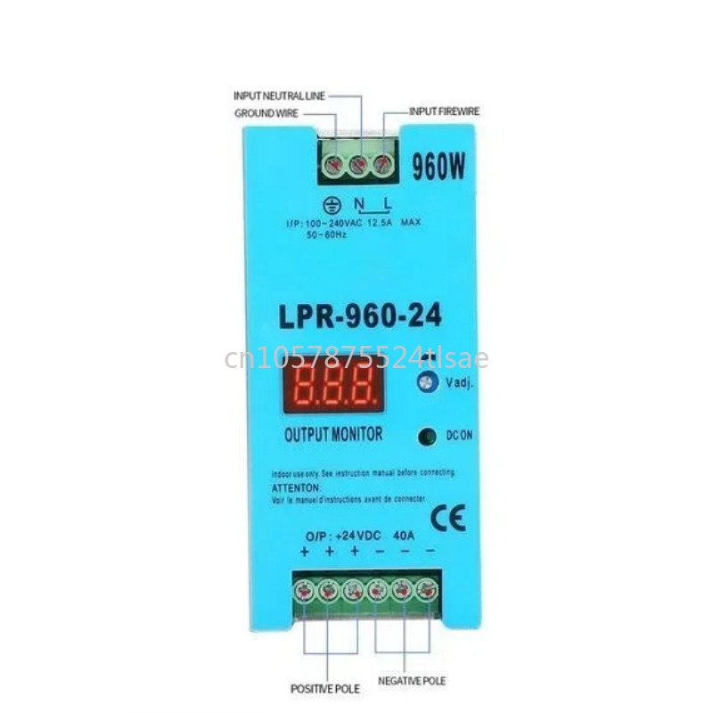 SMPS LPR-960-24: Single Output - Smps Power Supply recension och pris