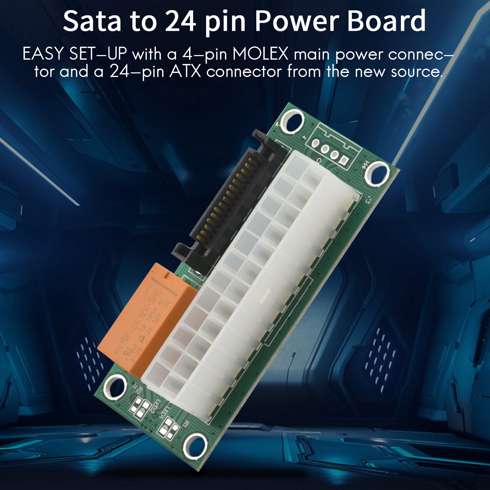 SuperDeals Power Board Dual PS - Atx Power Supply recension och pris