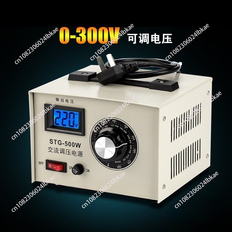 Single-phase voltage regulator - Power Supply 500W recension och pris