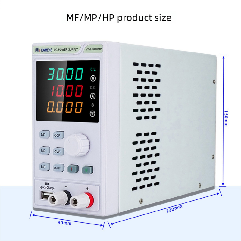 300W ETM-3010MF 30V10A 4-bit L - Smps Power Supply recension och pris