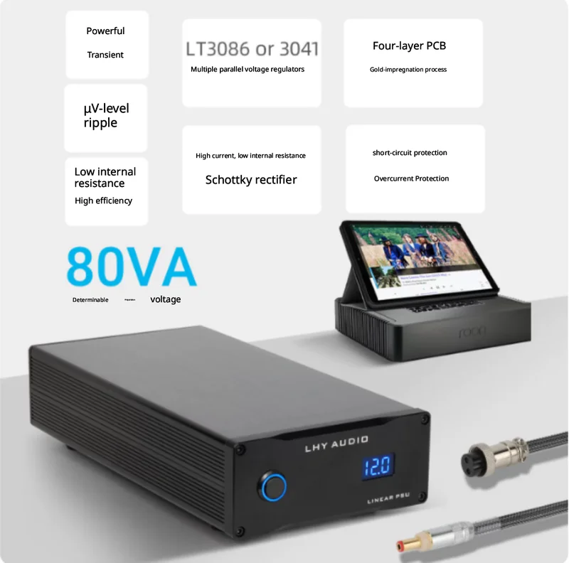 LHY 80W DC Linear Stabilized P - Power Supply 12V recension och pris
