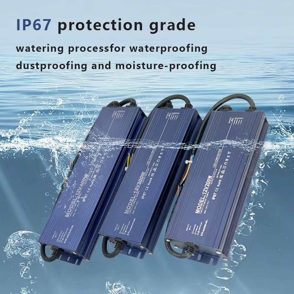 IP67 Waterproof Input 110V-265 - Power Supply 12V recension och pris