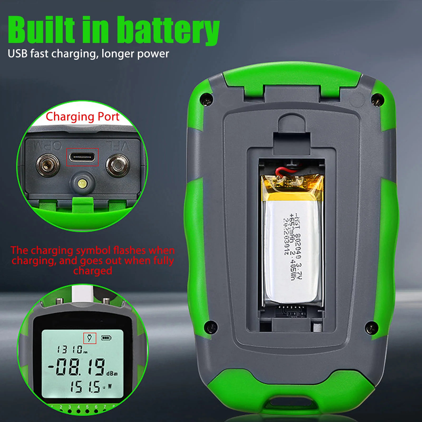Red Light  Optic Cable Power T - Power Supply Tester recension och pris