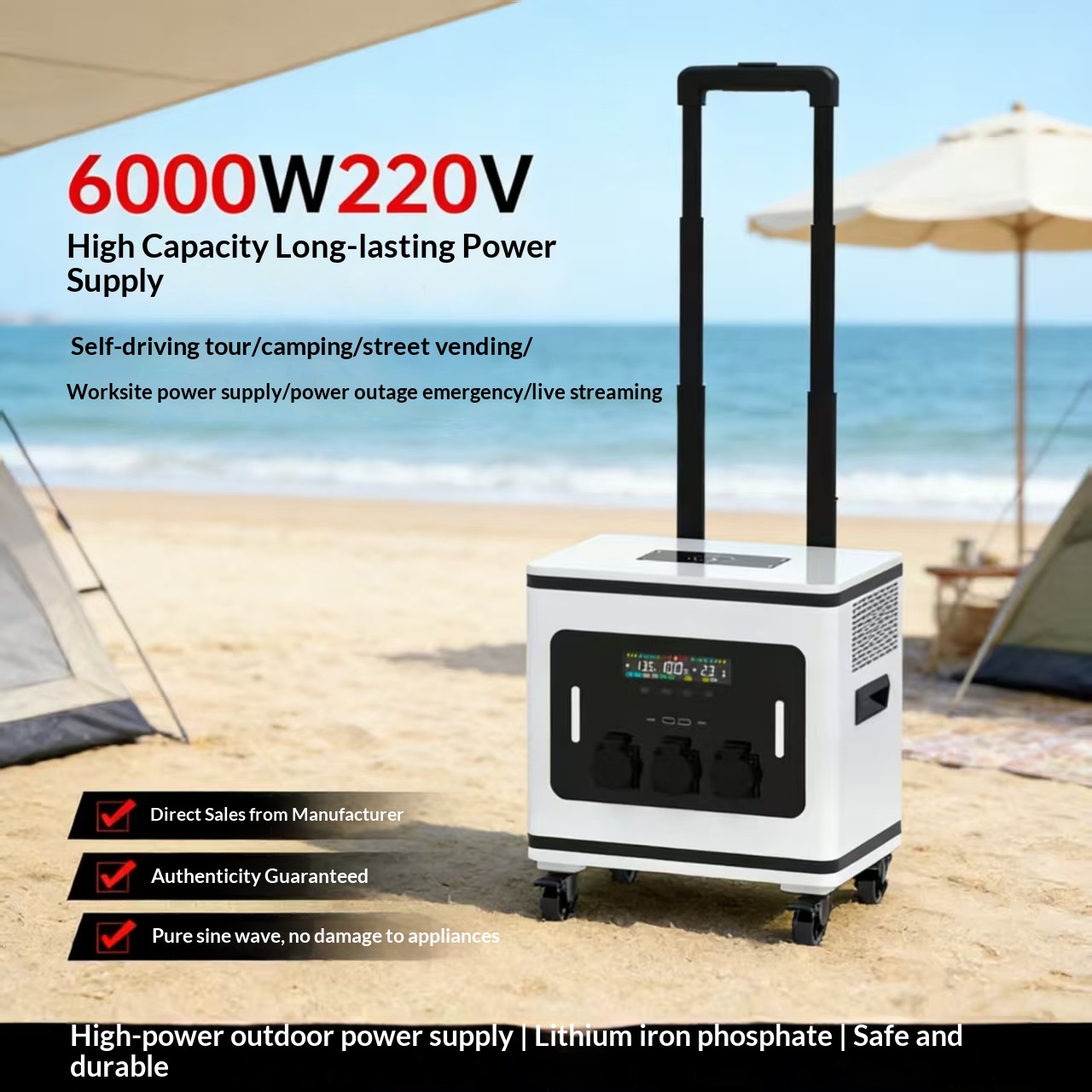 Lithium Ion Battery Outdoor Mo - Power Supply recension och pris