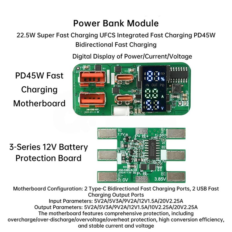 ABKN-DIY Charging Module PD45W - Modular Power Supply recension och pris