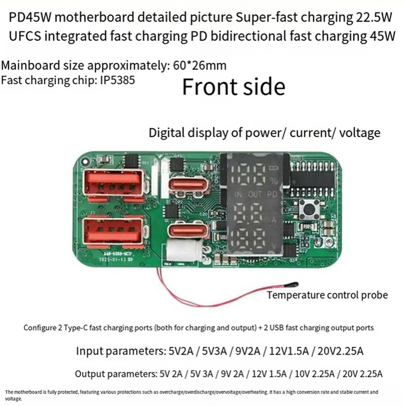 ABKN-DIY Charging Module PD45W - Modular Power Supply recension och pris