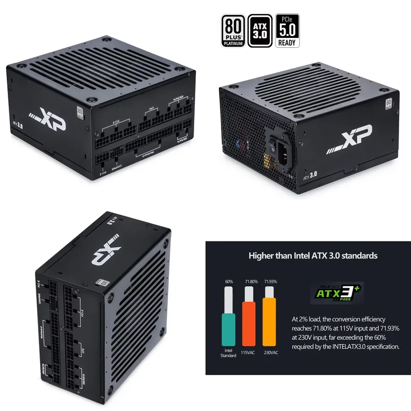 【CHIMU HOME】 850/1000/1200W 80 - Pc Power Supply recension och pris
