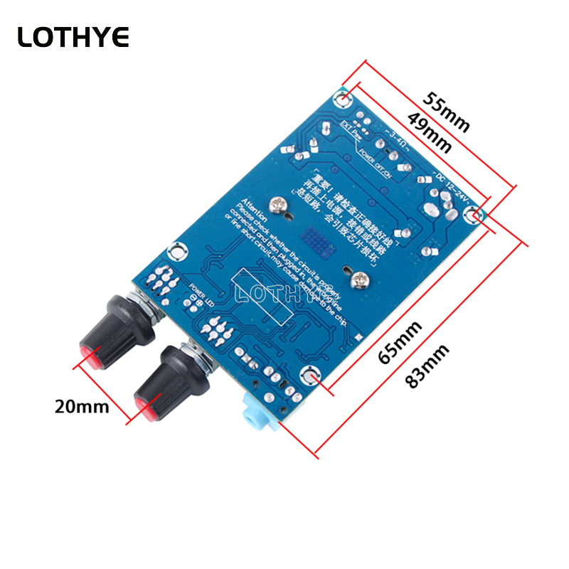 100W Subwoofer Amplifier Board - Modular Power Supply recension och pris
