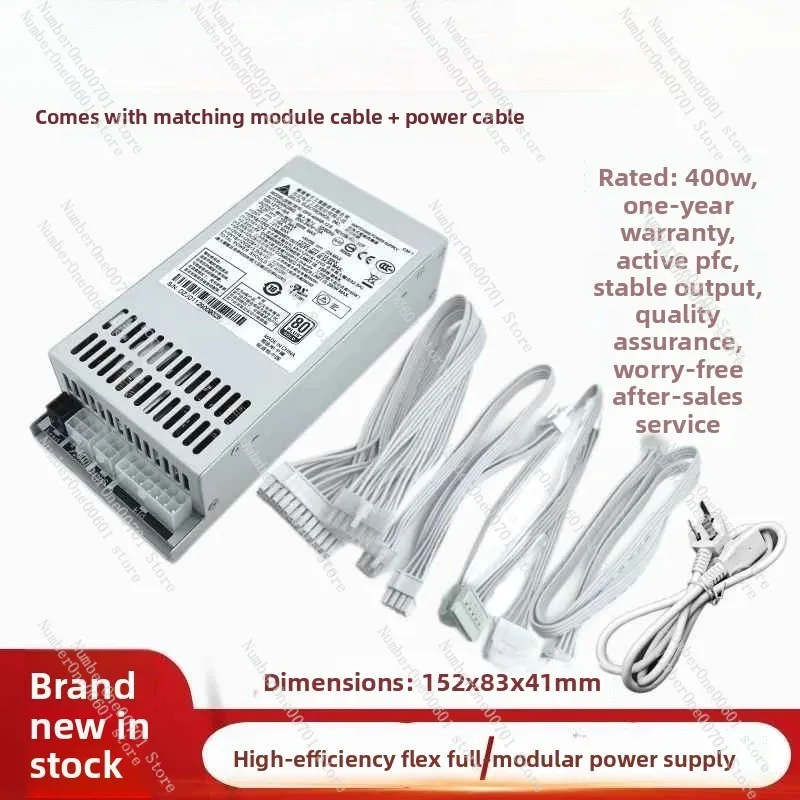 Mini 1U 500W Active FLEX Gold  - Power Supply 500W recension och pris