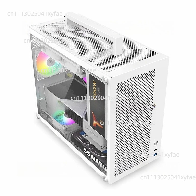 S5MAX White PC Case, MATX / Mi - Psu Computer recension och pris