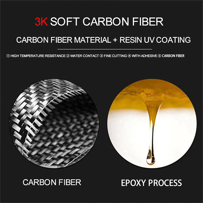Carbon Fiber Car Center Consol - Open Frame Power Supply recension och pris