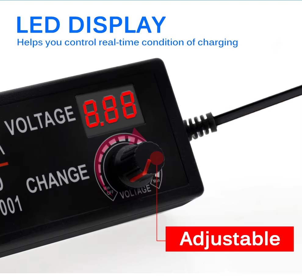 AC DC 3V 5V 9V 12V 24V Adjusta - Smps Power Supply recension och pris