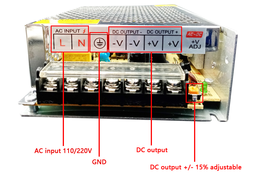DC 5V 12V Power Supply 24V 36V - Smps Power Supply recension och pris