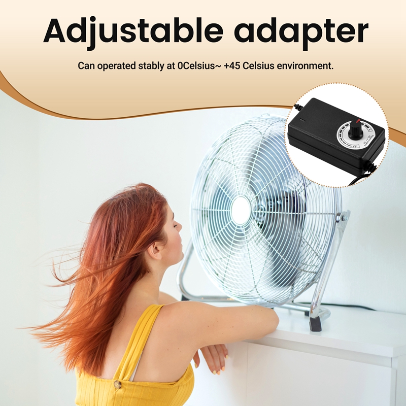 AC to DC Adapter 12V 2A Adjust - Power Supply recension och pris