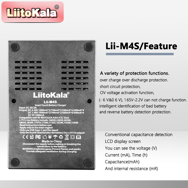 LiitoKala Lii-M4S Touch Charge - Power Supply Tester recension och pris