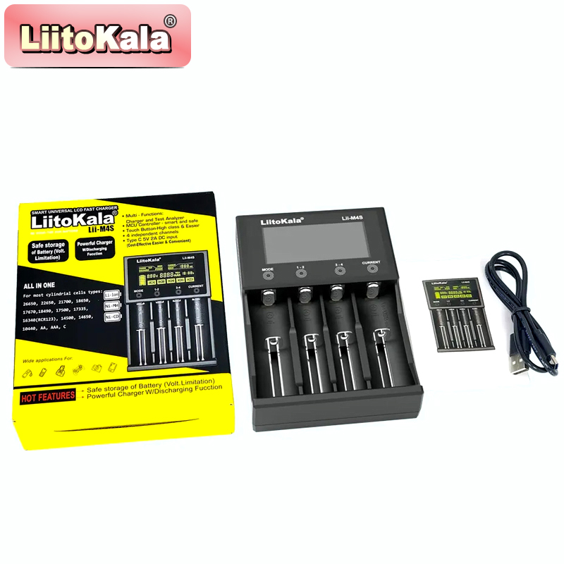 LiitoKala Lii-M4S Touch Charge - Power Supply Tester recension och pris