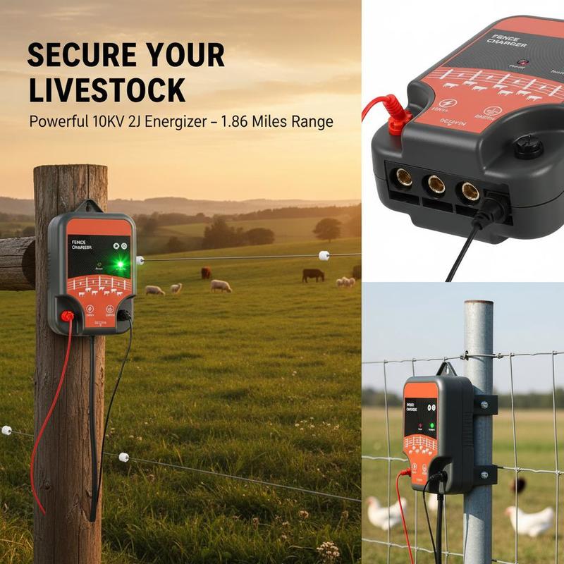Livestock Energizer 10kV 2J Fo - Ac Power Supply recension och pris